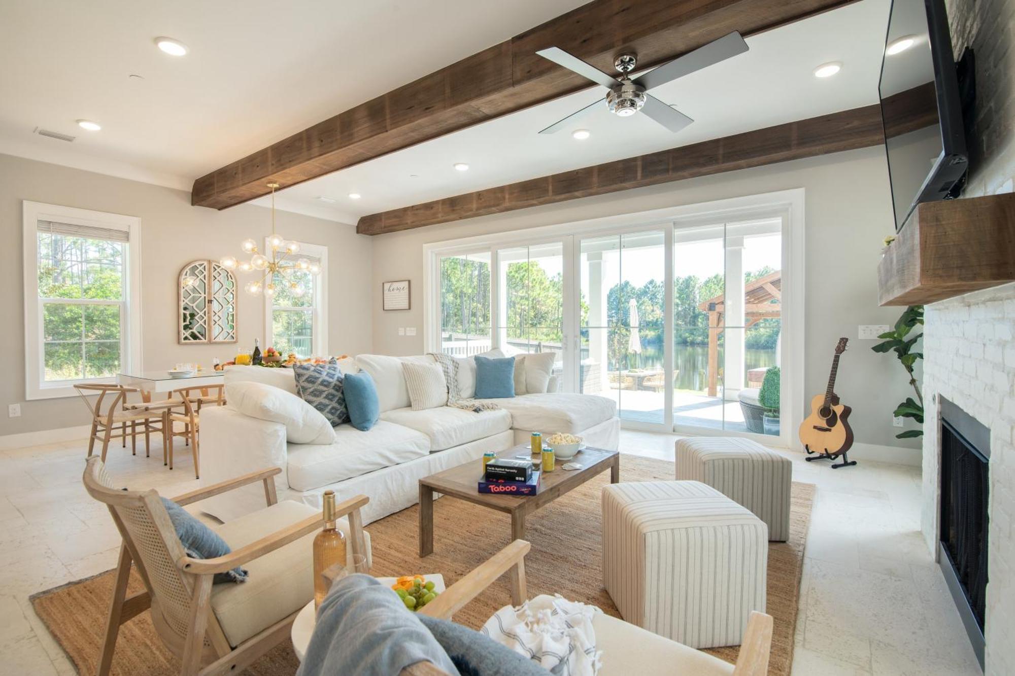 Edgewater By Avantstay Gorgeous Character Lakefront Home W Private Dock Destin Exterior photo